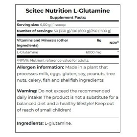 Scitec Nutrition L-Glutamine (600 gr.)
