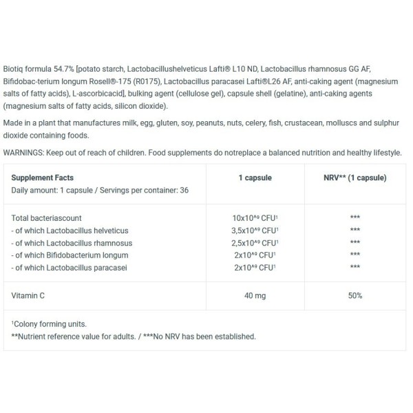 BiotechUSA Biotiq C 36 capsules