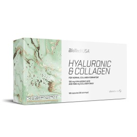 BiotechUSA Hyaluronic&Collagen 120 capsules