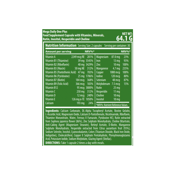 Scitec Nutrition Mega Daily One (60 caps)