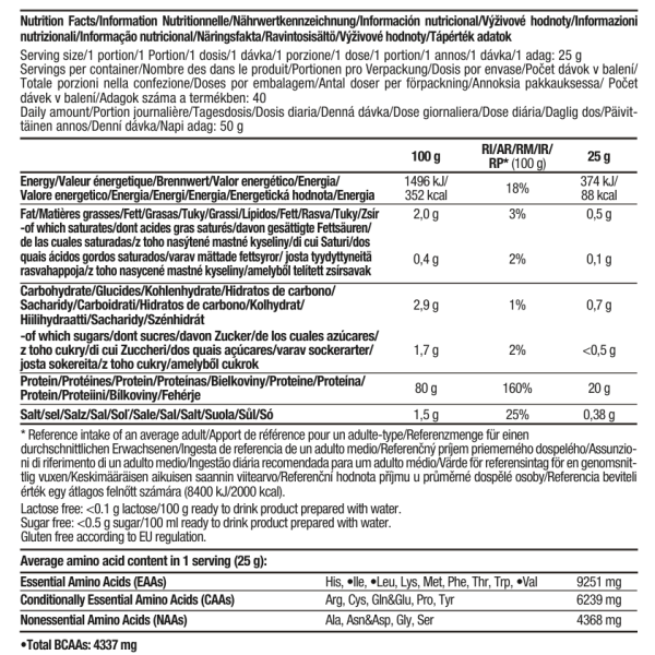 BiotechUSA Iso Whey Zero Natural 908g