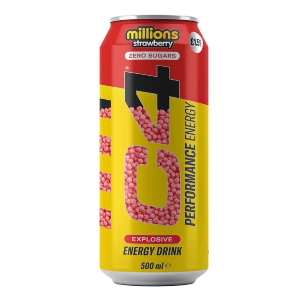 CELLUCOR Cellucor C4 Explosive Zero Sugar Energy Drinks