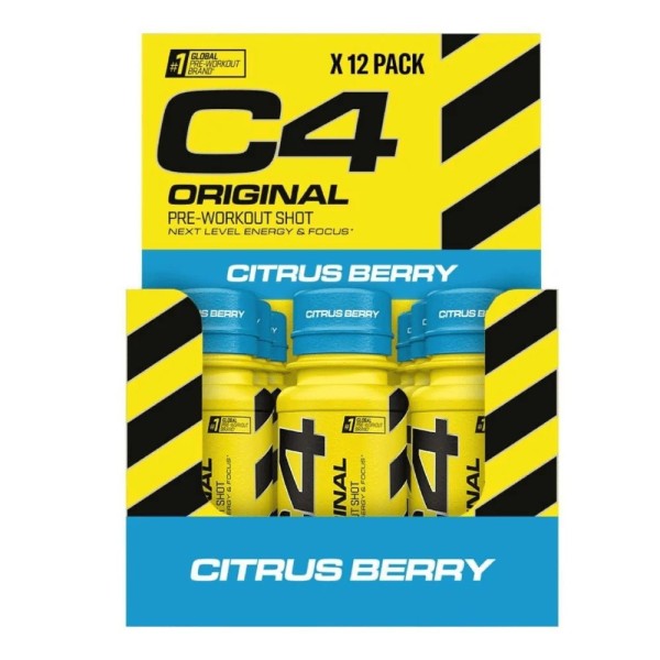 CELLUCOR Cellucor C4 Pre Workout Shots Box (12 Bottles)