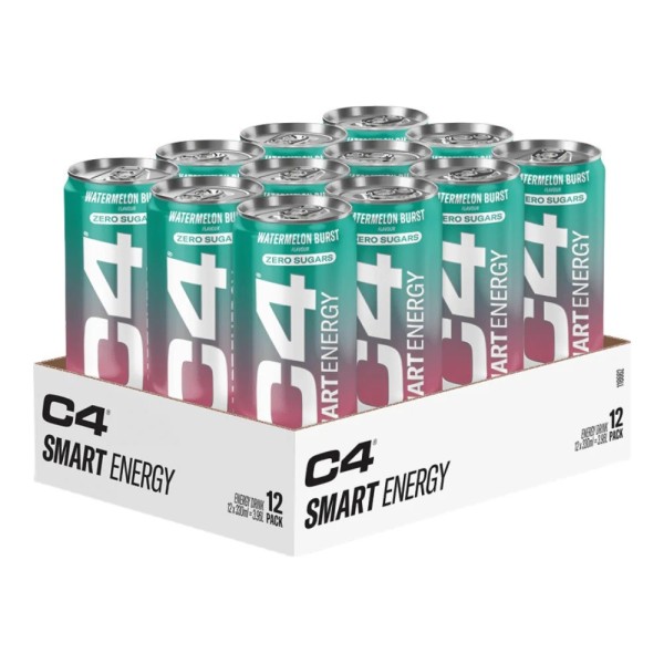 CELLUCOR Cellucor C4 Smart Zero Sugar Energy Drinks Box (12 Cans)