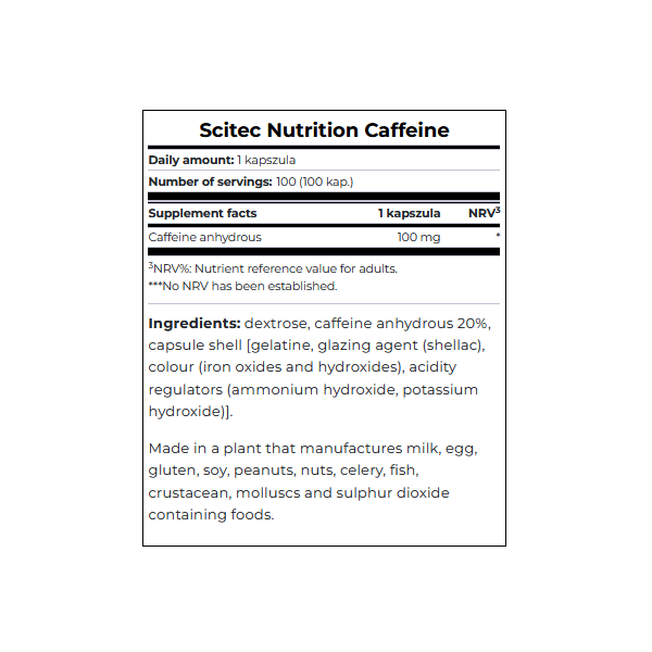 Scitec Nutrition Caffeine (100 caps)