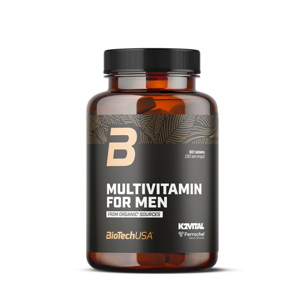 BiotechUSA Multivitamin For Men from organic sources - 60 tablets
