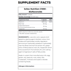Scitec Nutrition C 1000 + Bioflavonoids