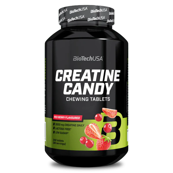 BiotechUSA Creatine Candy - 240 chewing tablets