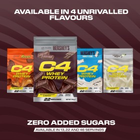 CELLUCOR C4 Whey Protein Powder - 22 Servings Hershey's Chocolate