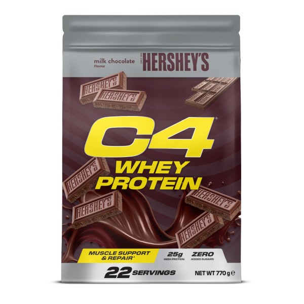 CELLUCOR C4 Whey Protein Powder - 22 Servings Hershey's Chocolate