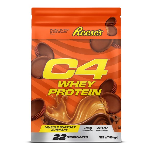 CELLUCOR C4 Whey Protein Powder - 22 Servings Reese's Peanut Butter...