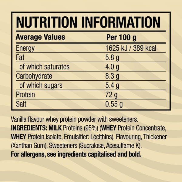 CELLUCOR C4 Whey Protein Powder - 22 Servings Vanilla Bean