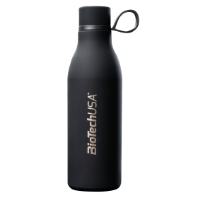 BiotechUSA STAINLESS STEEL BOTTLE - 500 ml Black