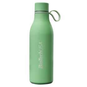 BiotechUSA STAINLESS STEEL BOTTLE - 500 ml Green