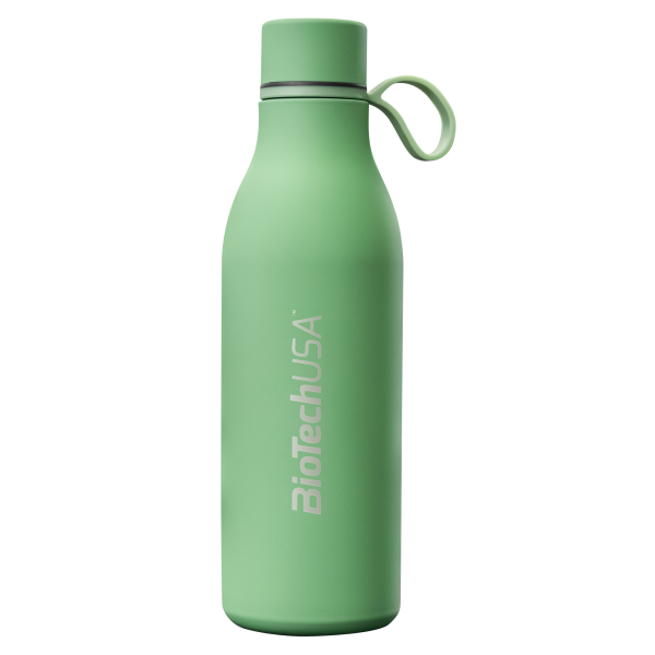 BiotechUSA STAINLESS STEEL BOTTLE - 500 ml Green