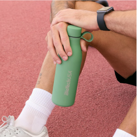 BiotechUSA STAINLESS STEEL BOTTLE - 500 ml Green
