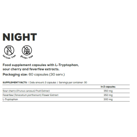 BiotechUSA Night - 60 capsule