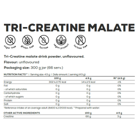 BiotechUSA Tri Creatine Malate - 300 g