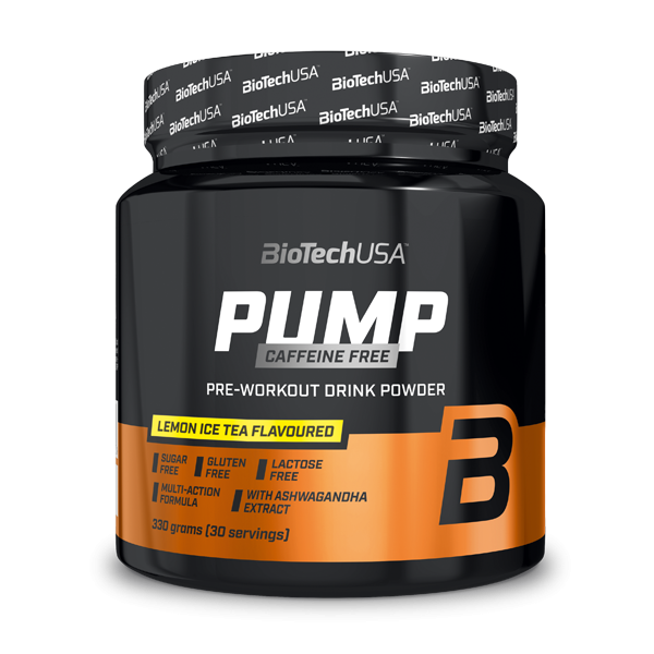 BiotechUSA Pump Caffeine Free drink powder 330g