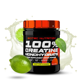 Scitec Nutrition 100% Creatine Monohydrate 300 gr. Mint-Lime