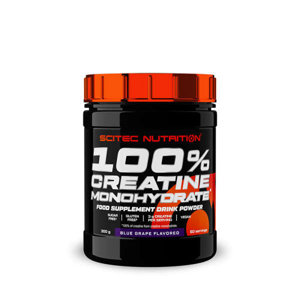 Scitec Nutrition 100% Creatine Monohydrate 300 gr. Strawberry - Gre...