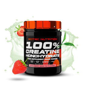 Scitec Nutrition 100% Creatine Monohydrate 300 gr. Strawberry - Gre...