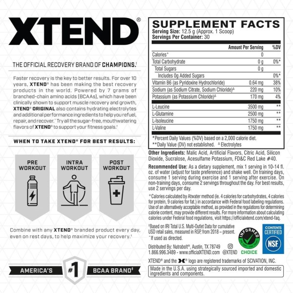 XTEND XTEND® Original BCAA Powder Smash Apple