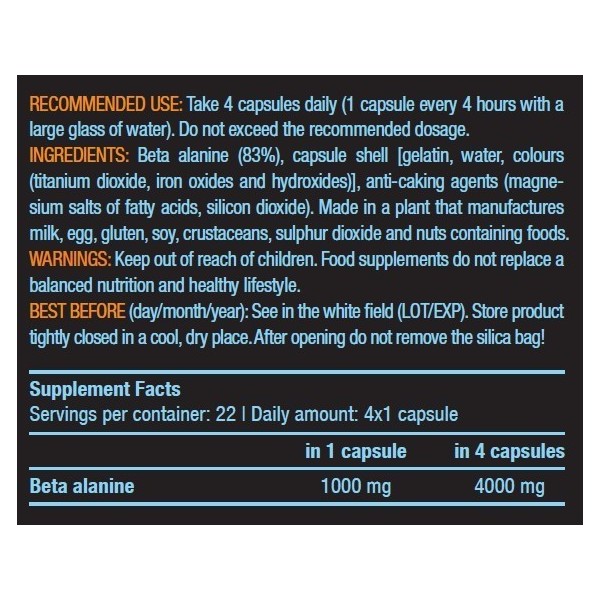 BiotechUSA Beta Alanine Caps
