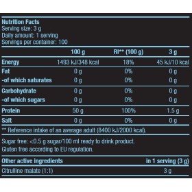 BiotechUSA Citrulline Malate Powder Unflavored