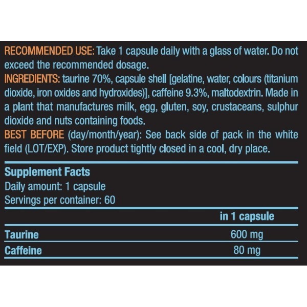 BiotechUSA Caffeine&Taurine