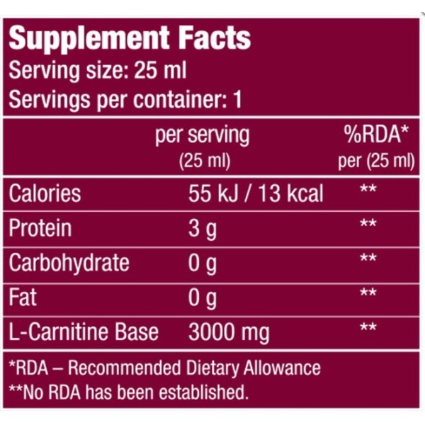 BiotechUSA L-Carnitine 3000