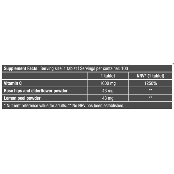 BiotechUSA Vitamin C 1000