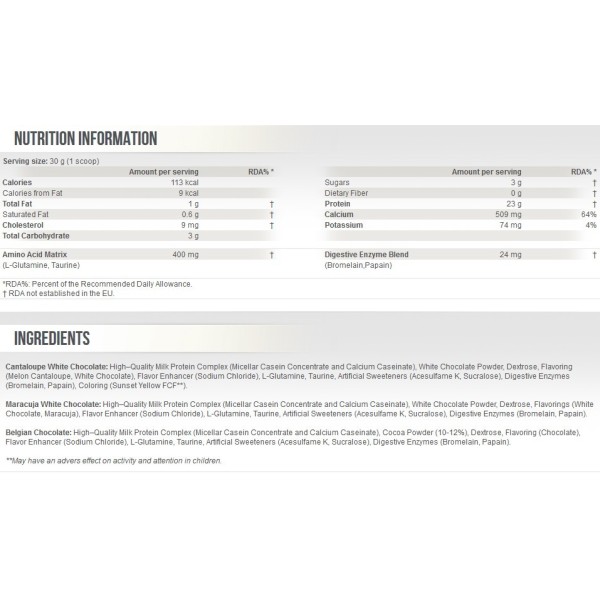 Scitec Nutrition SCI 100% CASEIN COMPLEX* 2.3kg