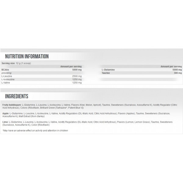Scitec Nutrition BCAA + Glutamine Xpress 600g