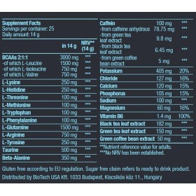 BiotechUSA Amino Energy Zero with Electrolytes 360 g