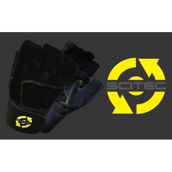 Scitec Nutrition Yellow Style gloves