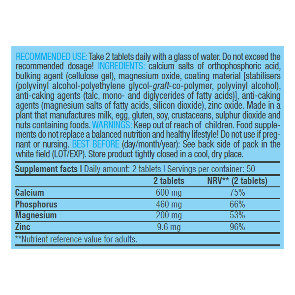 BiotechUSA Calcium Zinc Magnesium