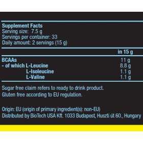 BiotechUSA BCAA 8:1:1 ZERO 250g