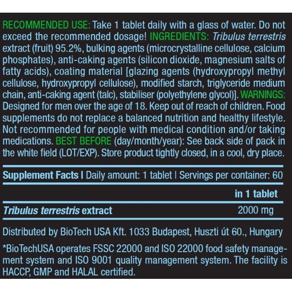 BiotechUSA Tribooster