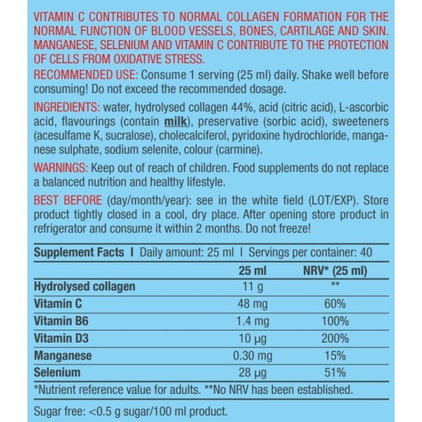 BiotechUSA COLLAGEN LIQUID 1000 ml