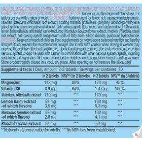 BiotechUSA Relax food supplement 60 tablets